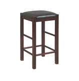 Lancer Backless Counter Stools, Espresso - Set of Two