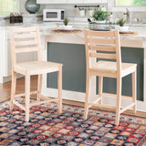 Flynn Counter Stool Unfinished Set Of 2
