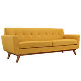 Engage Upholstered Fabric Sofa Citrus EEI-1180-CIT