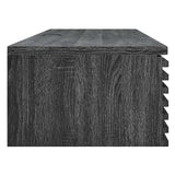 Modway Furniture Render Wall Mount Wood Office Desk XRXT Charcoal EEI-5865-CHA
