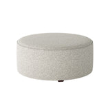 Fusion 140-C Transitional Cocktail Ottoman 140-C Chit Chat Domino 39" Round Cocktail Ottoman
