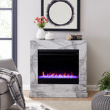 Sei Furniture Dendale Faux Marble Fireplace Fc1062859 Fc1062859