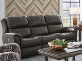 Southern Motion Shimmer 353-61P Transitional  Power Headrest Reclining Sofa with USB Ports 353-61P 957-18