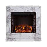 Sei Furniture Dendale Faux Marble Fireplace Fe1062859 Fe1062859