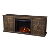 Sei Furniture Yardlynn Electric Fireplace Console W Media Storage Fe1137356