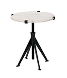 Noir Edith Adjustable Side Table GTAB679MTB-S