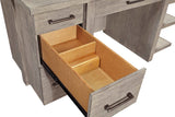 Aspenhome Platinum Modern/Contemporary 60" Desk with Open Shelves I251-309-1