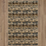 Karastan Rugs Kaleidoscopic Denim 9' 6" x 12' 11" Area Rug