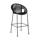 Acapulco Steel/Rope Polypropelene Outdoor Counter Stool