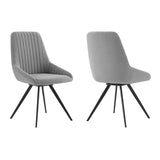 Alison Mdf With Ceramic/Metal 100% Polyester Dining Chair