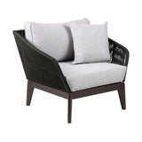 Athos Eucalyptus/Rope Polypropelene Outdoor Lounge Chair