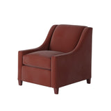 Fusion 552-C Transitional Accent Chair 552-C Bella Rouge Accent Chair