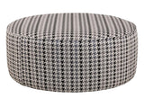Fusion 140 Transitional Cocktail Ottoman 140 Haberdashery Flannel 