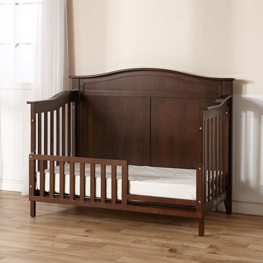 Napoli Forever Crib Timeless Midcentury Design with Whimsical Curved Accents for Your Nursery