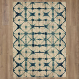 Karastan Rugs Expressions By Scott Living Triangle Accordion Machine Woven Polyester Geometric Modern Contemporary Area Rug 91669 70033 114155 SG