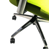 Benzara Adjustable Mesh Back Ergonomic Office Swivel Chair with Padded Seat and Casters, Green and Gray UPT-230095 Green and Gray Plywood, Metal, Foam, and Fabric UPT-230095