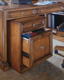 Brookhaven Traditional-Formal Mobile File In Hardwood Solids With Cherry Veneers (Mobile File Only)
