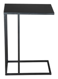 English Elm EE2844 Iron Modern Commercial Grade Side Table Black Iron