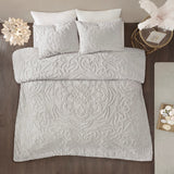 Madison Park Laetitia Global Inspired| 100% Cotton Tufted Duvet Cover Set MP12-5983