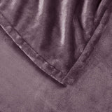 Serta Plush Heated Casual 100% Polyester Microlight Heated Blanket ST54-0093