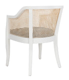 Safavieh Rina Dining Chair White Natural Wood DCH9501B