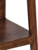 Porter Designs Portola Solid Acacia Wood Transitional End Table Brown 09-108-07-1111