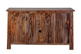 Porter Designs Kalispell Solid Sheesham Wood Bar Natural Sideboard Natural 07-116-06-PDU103H