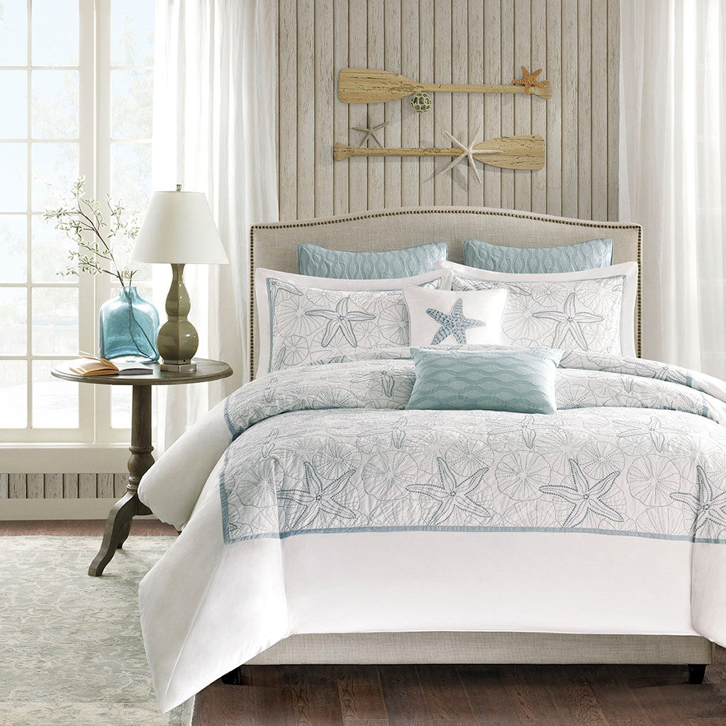 Harbor House Hallie 6-Piece Cotton Comforter Set - Cal King