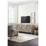 5726-55 Traditional/Formal Mango And Hardwood Solids Entertainment Console
