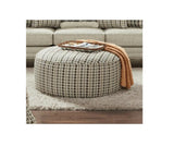 Fusion 140 Transitional Cocktail Ottoman 140 Haberdashery Flannel 