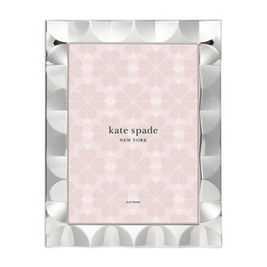 Kate Spade South Street 8" X 10" Silver Scallop Frame 892115 892115-LENOX