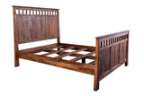 Porter Designs Kalispell Solid Sheesham Wood King Natural Bed Natural 04-116-17-PD101H-KIT