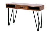Banff Solid Acacia Wood Modern Desk