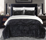 Josepha Black King 7pc Comforter Set