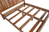 Porter Designs Kalispell Solid Sheesham Wood King Natural Bed Natural 04-116-17-PDU101-KIT