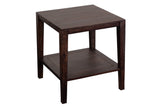 Fall River Solid Sheesham Wood Contemporary End Table
