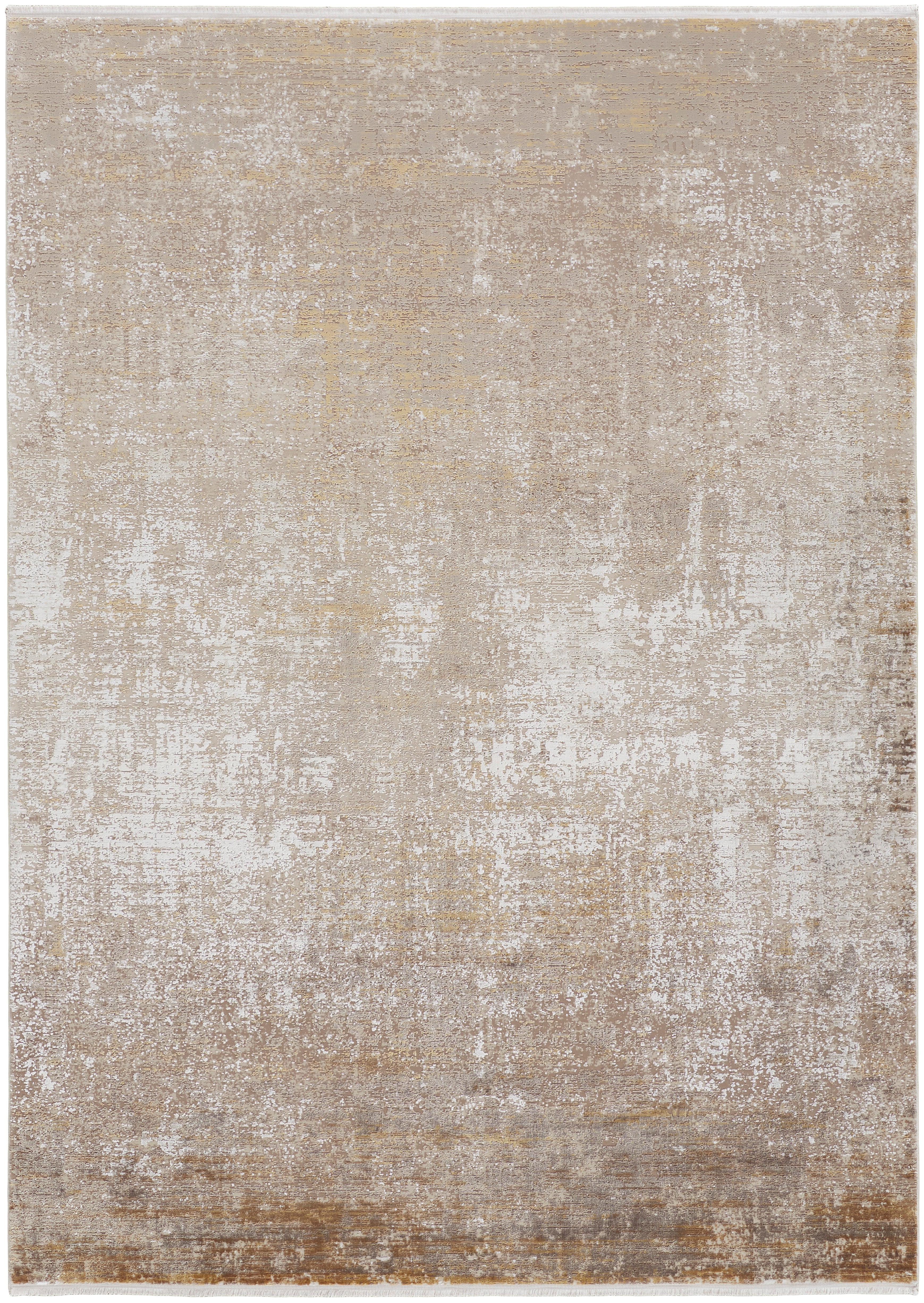 Cadiz Viscose/Acrylic Machine Made Industrial Rug – English Elm