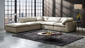 VIG Furniture Divani Casa Kramer - Modern Modular Cream Fabric Sectional Sofa VGMBMB-1833-CRM