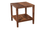 Porter Designs Fall River Solid Sheesham Wood Contemporary End Table Natural 05-117-25-4424