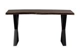 Porter Designs Manzanita Live Edge Solid Acacia Wood Natural Console Table Gray 05-196-10-5830X-KIT