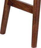 Porter Designs Portola Solid Acacia Wood Transitional End Table Brown 05-108-15-2024