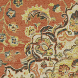 Oriental Weavers Toscana 9551B Traditional/Global Oriental Nylon, Polypropylene Indoor Area Rug Orange/ Ivory 9'10" x 12'10" T9551B300390ST
