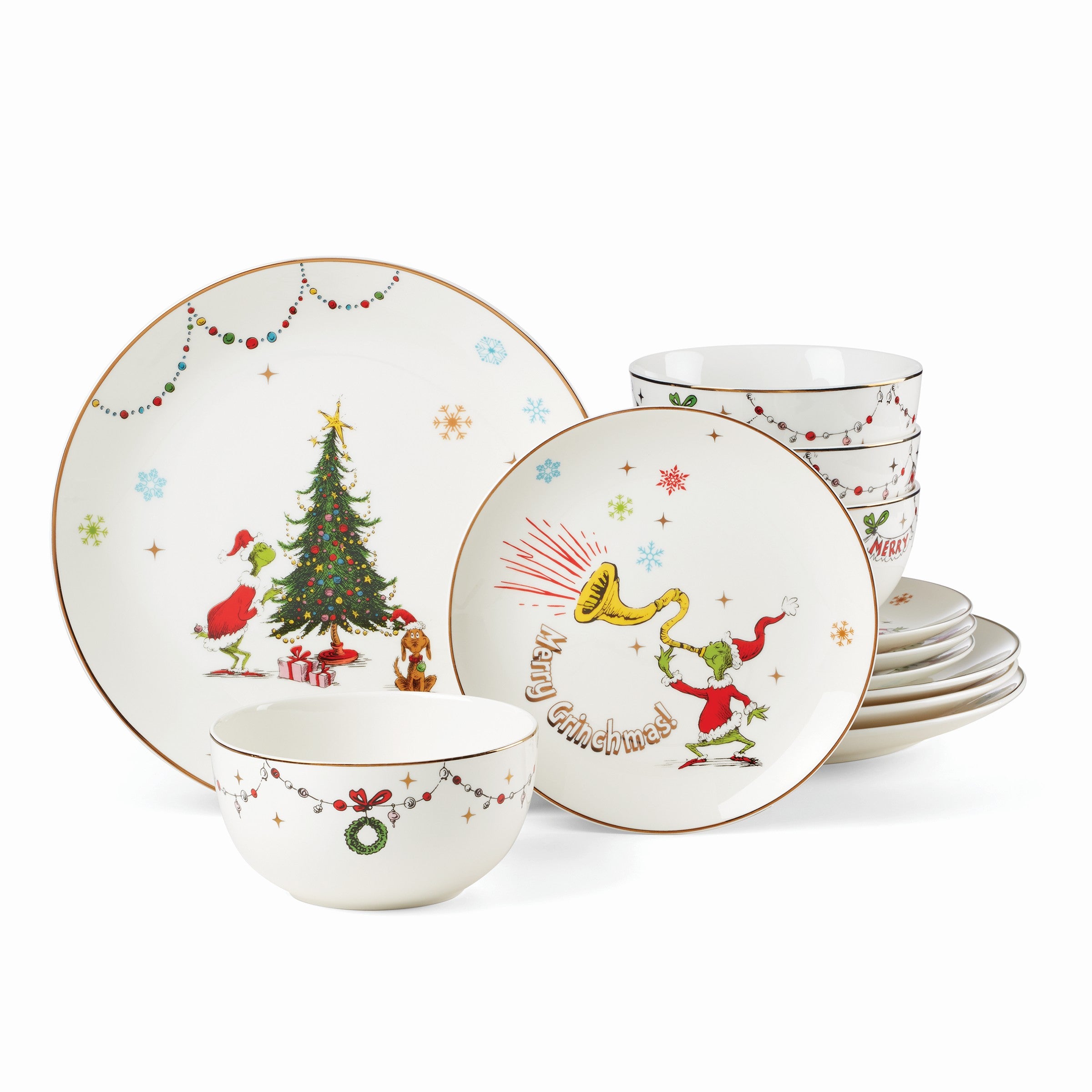 The Grinch Dinnerware Bowls