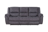 Porter Designs Socorro Contemporary Reclining Sofa Gray 03-201-01-7626