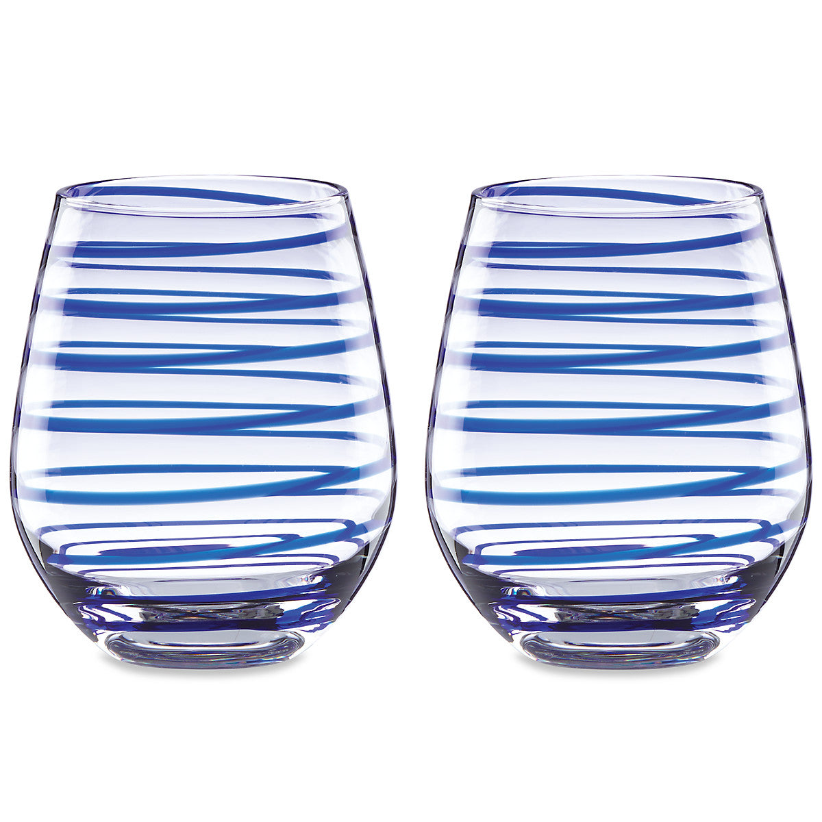 Charlotte Street 2-Piece Stemless Wine Glass Set – English Elm