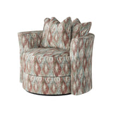 Southern Motion Wild Child  109 Transitional Scatter Pillow Back Swivel Chair 109 494-42