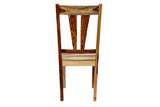Porter Designs Kalispell Solid Sheesham Wood Natural Dining Chair Natural 07-116-02-PDU106-1