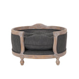 Gilmanton Contemporary Upholstered Medium Pet Bed with Wood Frame