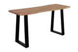 Porter Designs Manzanita Live Edge Solid Acacia Wood Natural Console Table Natural 05-196-10-5810T-KIT