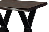 Porter Designs Manzanita Live Edge Solid Acacia Wood Natural End Table Gray 05-196-07-2330X-KIT